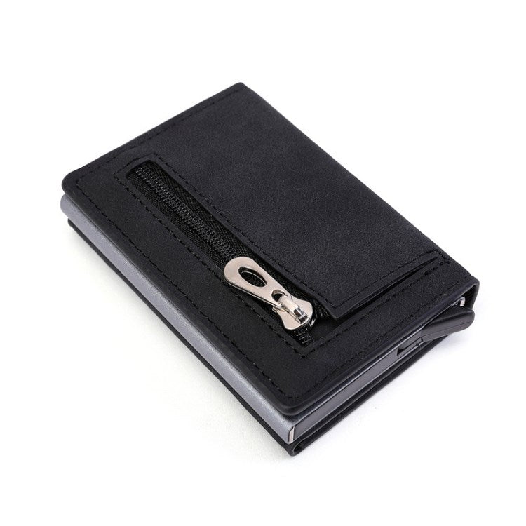 RFID Blocking Card Holder Portable Zipper Pocket Wallet for Men Women RFID Blocking Card Holder Portable Zipper Pocket Wallet for Men Women